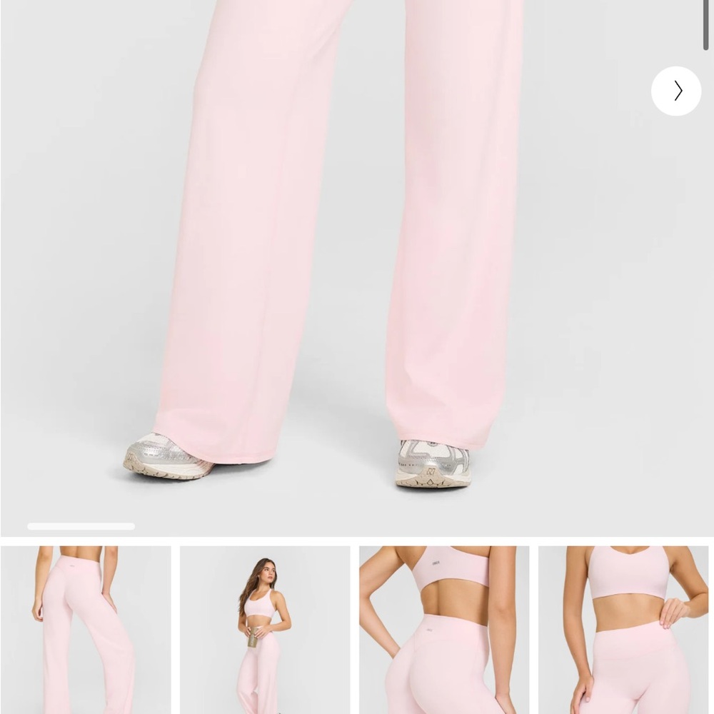 Oner Active Light Pink Wide-Leg Pants